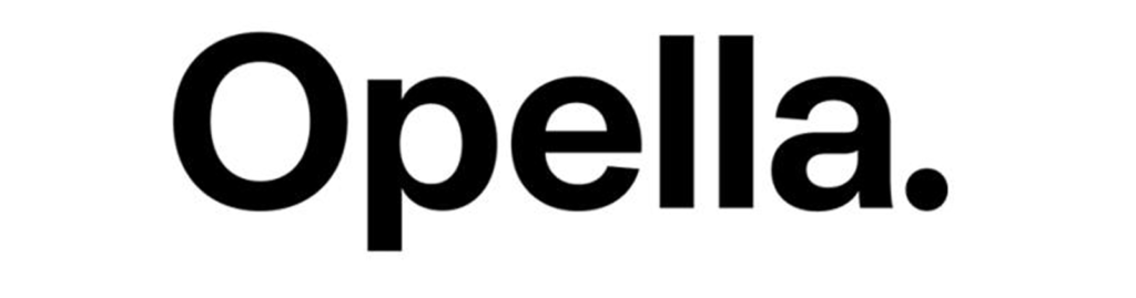 Logo da Opella.